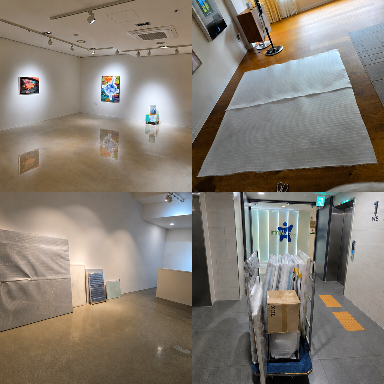 1톤무진동 그림/미술품/문화재 포장 및 운송