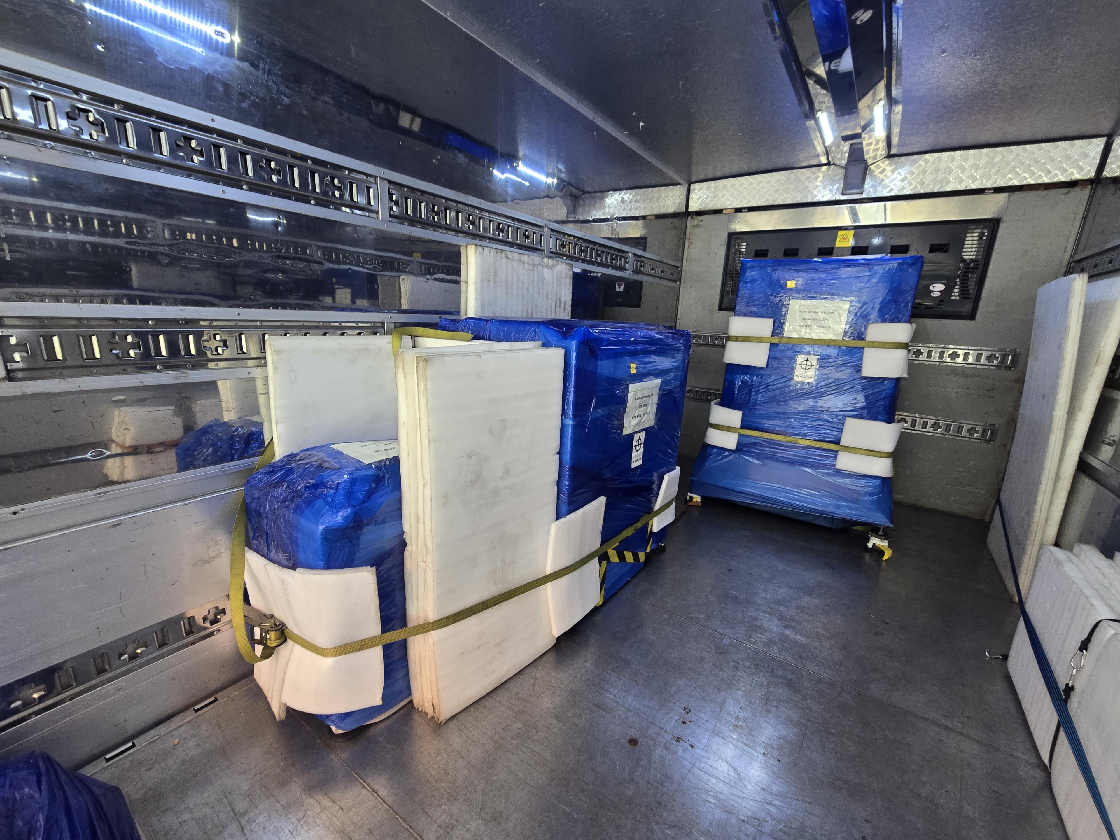 대기업 반도체 라인 증설 운송